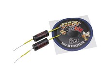 Black Beauty Cap Lot (2) "Crazy Bee" NEW VERSION .022uf for Gibson®