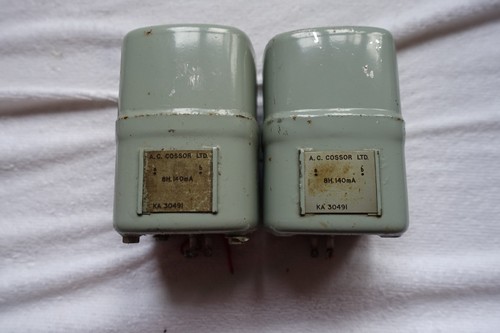 Vintage cossor smoothing - smoothing, choke