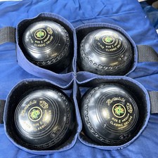 4 x HENSELITE Classic Deluxe Size 2 medium Bowls in bag 