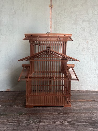 Vintage pagoda style bamboo - pagoda,