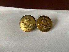 2 x military RAF buttons Kings