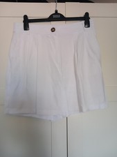 Ladies George at Asda white shorts size 16