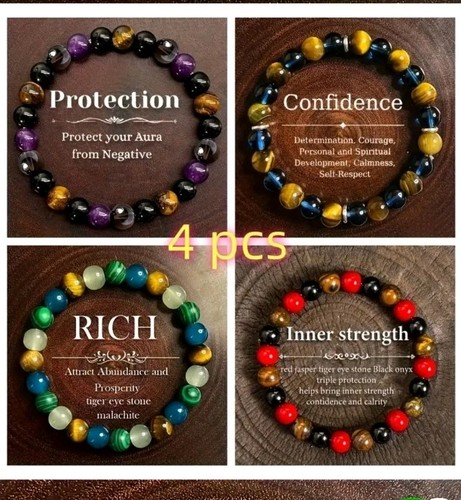 Crystal bracelet set - crystal,