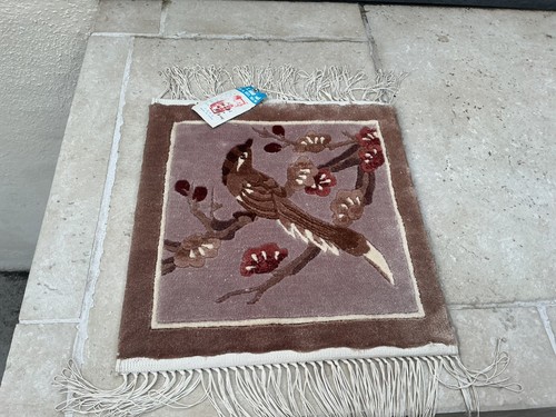 Vintage chinese small - chinese, rug