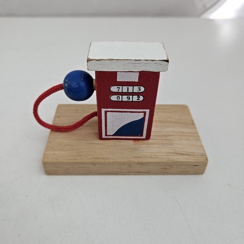 Wooden petrol pump - wooden, for