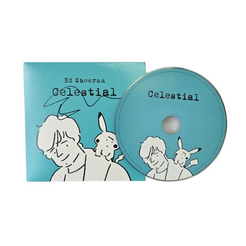 Sheeran signed celestial cd - signed,