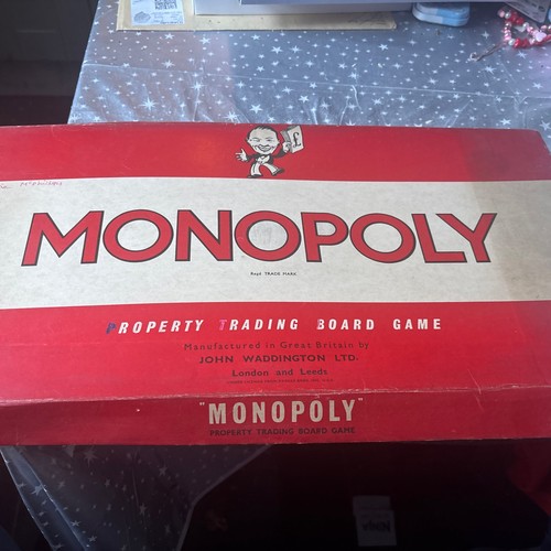 Vintage waddingtons monopoly - waddingtons,