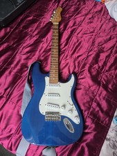 westwood blue electric guitar