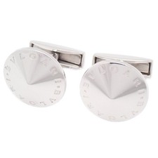 Bvlgari Round Logo Cufflinks