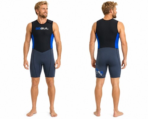 Gul mens wetsuit 3mm - gul, shortie