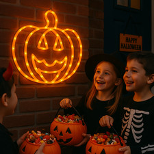 LED Jack O’Lantern Pumpkin