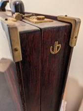 Vintage wooden briefcase - vintage,