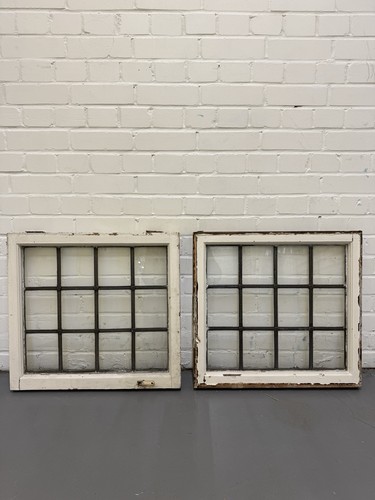 Pair reclaimed old leaded - of,