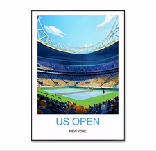 Open tennis poster - tennis, poster,