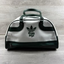 Adidas x Bogey Boys Retro Golf Tote Bag ‘White / Green’  - 100% Leather - Rare