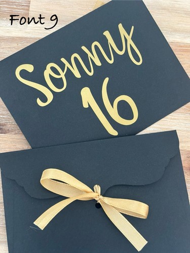 Fancy envelope with - with, ~