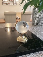 Globe Tabletop Frosted Glass