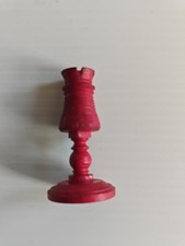 Antique English Bone Red Chess