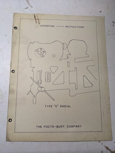 Footburt operator instruction - operator,