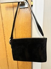 Suede Black Mulberry Small Bag