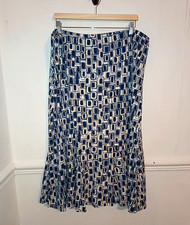 David Nieper Womens Skirt Blue