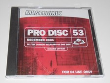 VARIOUS ARTISTS - MASTERMIX PRO DISC 53 - DECEMBER 2004 UK 19 TRACK DJ CD ALBUM