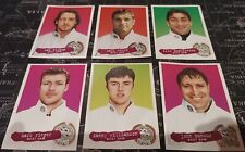 Panini 1997 Stickers - West Ham Utd - Bishop, Bowen, Dumitrescu, Rieper & Moncur