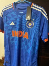 Official BCCI India Cricket T20 Jersey  New With Tags-Sale 49 RRP 69 Size Medium
