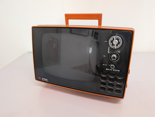 Vintage 1972 hitachi orange - hitachi,