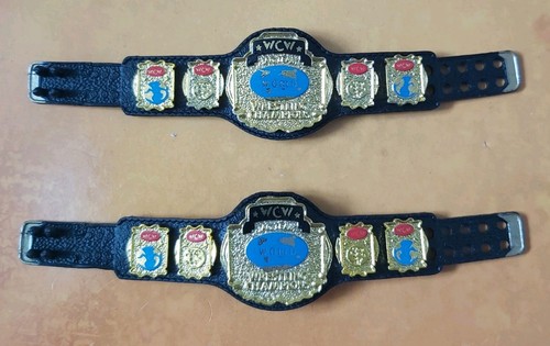 Wcw tag team title belts - team,