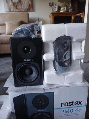 Fostex pm0 active speaker - fostex,