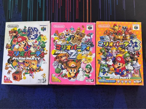 Mario party n64 triloy - n64,
