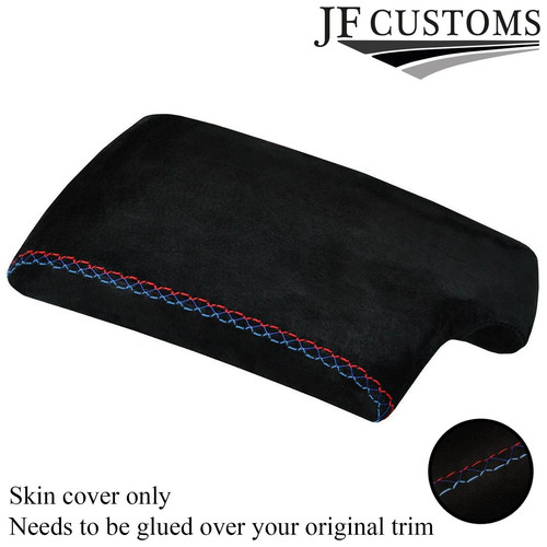 Tri cross stitching - stitching, suede
