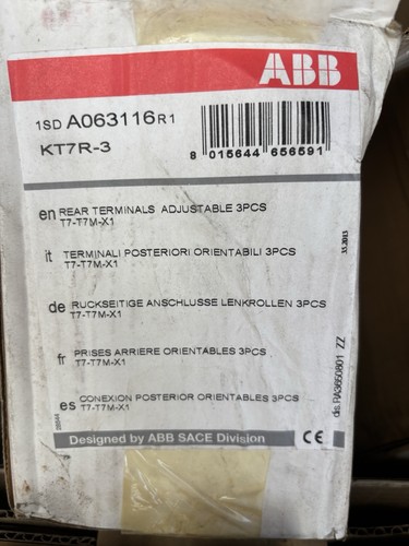 Abb kt7r rear terminal kit - abb,
