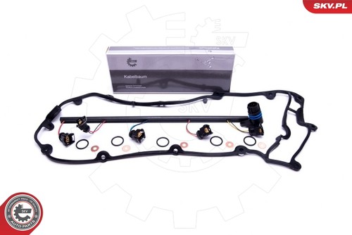Connecting cable injector - connecting,