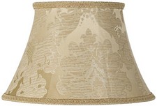 Ivory Brocade Large Lamp Shade