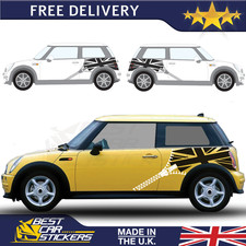 Union Jack Zipper Side Decal