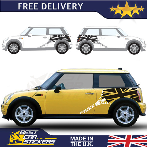 Union jack zipper side decal - jack,