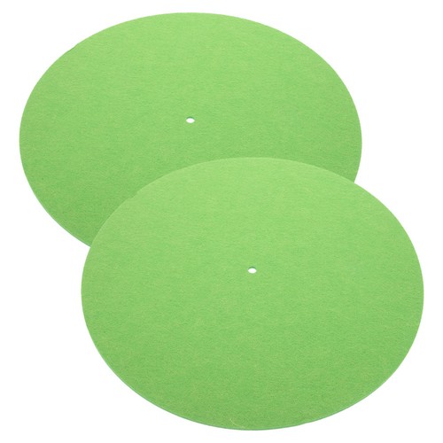 2pcs felt record mat vinyl - 2pcs,