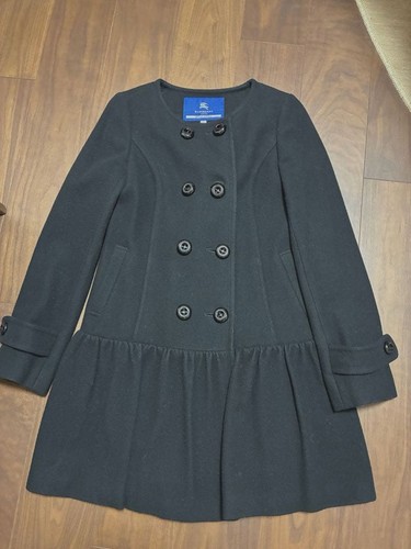 Burberry blue label coat - blue,