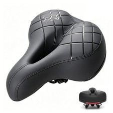 Wide Soft Comfort Bike Saddle