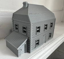 28mm Village Farm House Tabletop Terrain Wargaming Buildings Outhouses