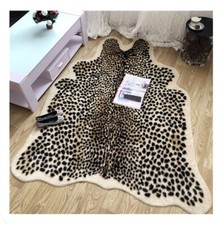 Animal Print Leopard Rug Hide