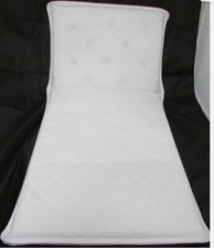 Deluxe pram mattress - deluxe, silver