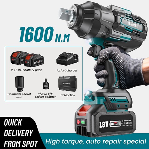1600n torque impact - 1600n.m, 3/4"
