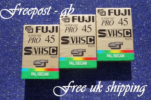 Fuji super vhs c - x, ec-45