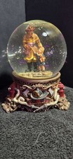 Firefighter & Child Snow Globe