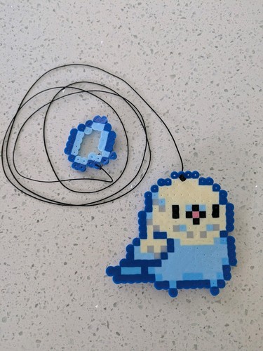 Handmade perler beads hanging - handmade,