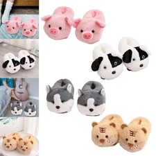 Animals Slippers Winter Warm