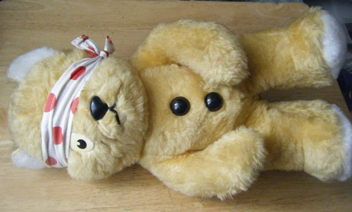 Vintage pudsey teddy - vintage,